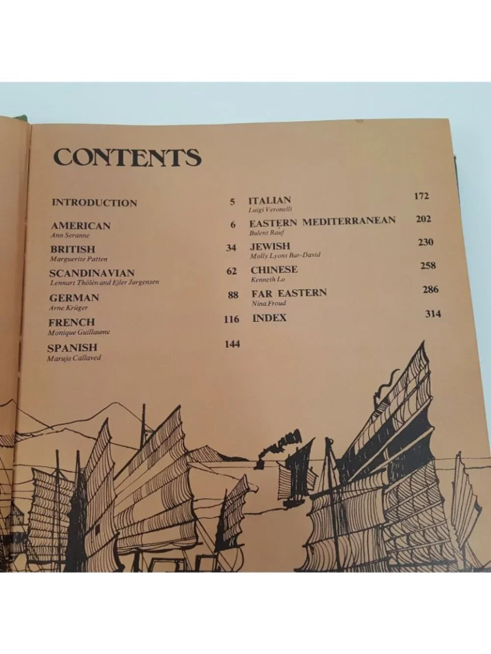 Great Dishes of the World in Color Cookbook Recipe Ethnic Foods Jennifer Feller